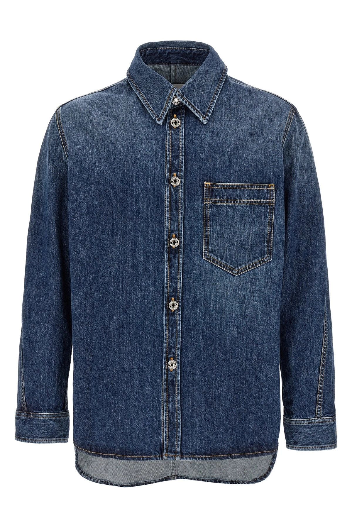 Denim overshirt