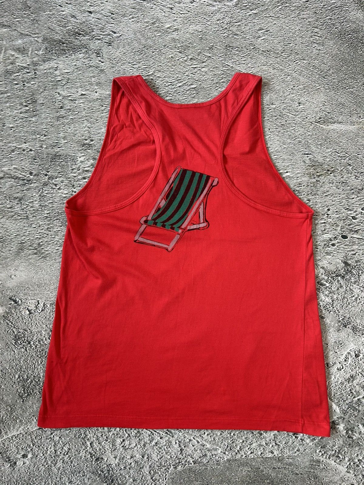 Adidas × Vintage adidas take off tank top red sleeveless vintage Size US L / EU 52-54 / 3 - 6 Thumbnail
