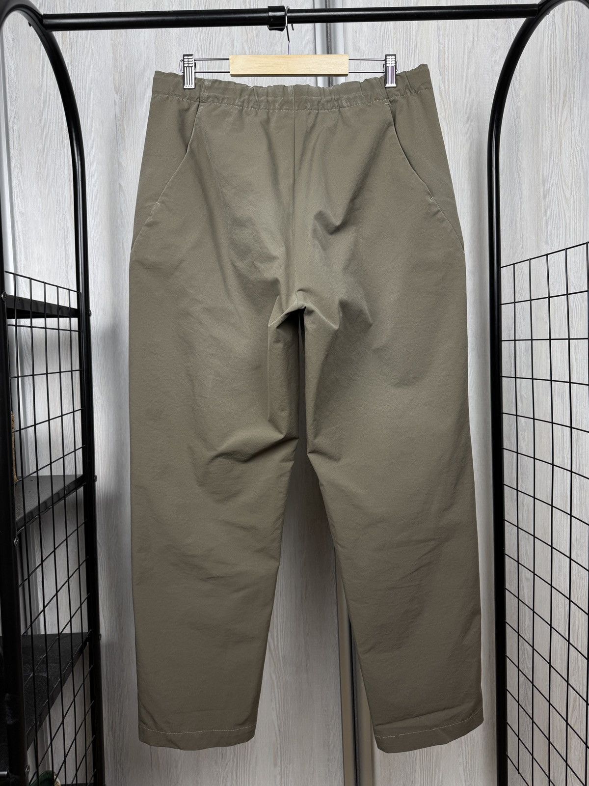 Goldwin Goldwin Double Cloth Stretch Pants Medium Olive Technical Size US 34 / EU 50 - 8 Thumbnail