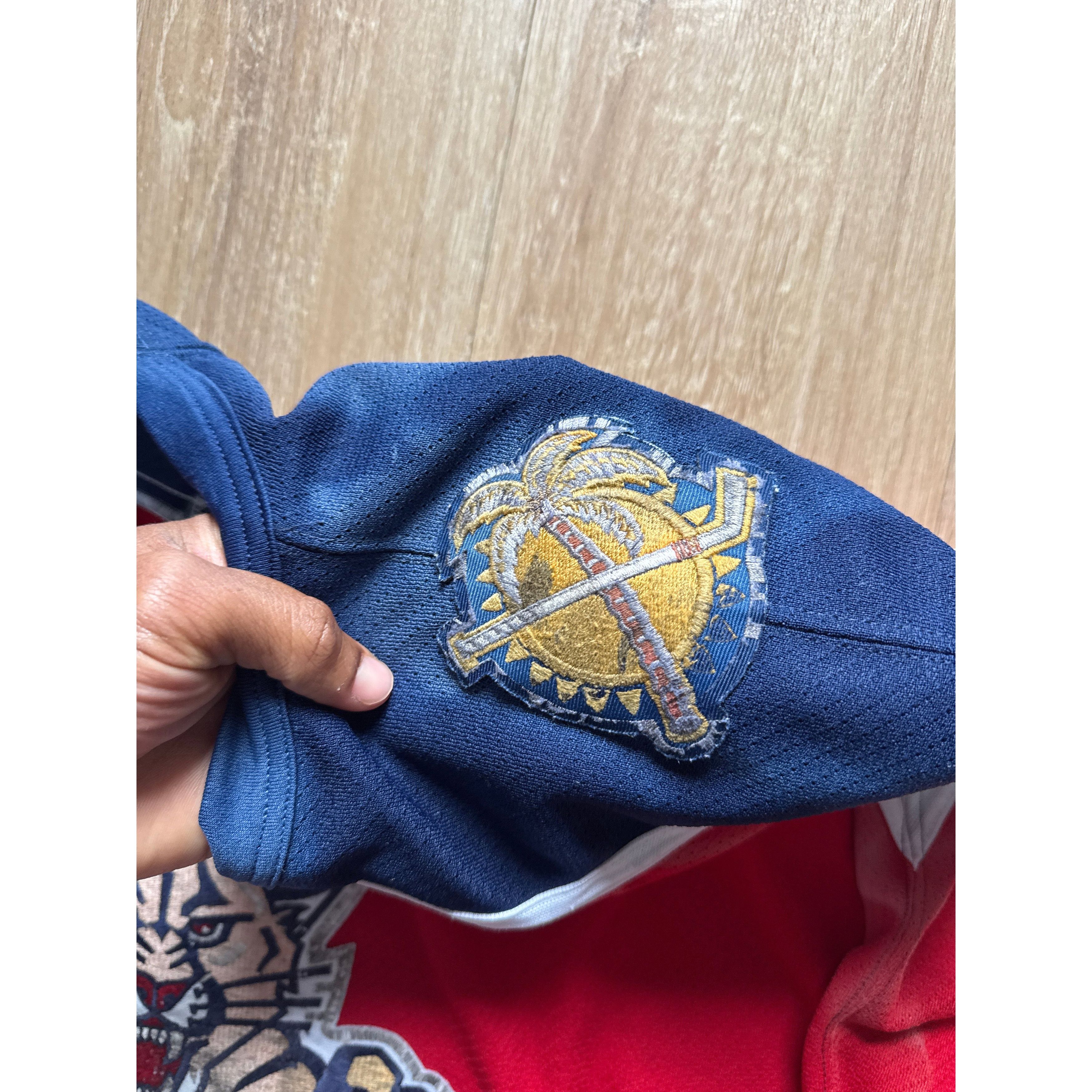 Ccm Vintage CCM Florida Panthers Sunfaded Hockey Jersey Size US XL / EU 56 / 4 - 7 Thumbnail