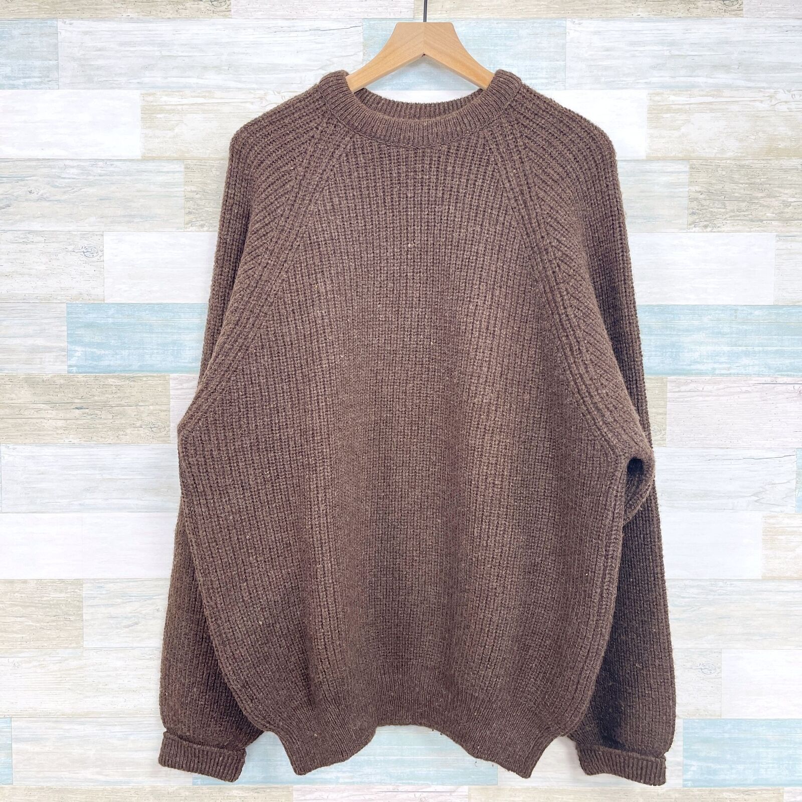 Other × Vintage Mt Cook New Zealand Wool Chunky Knit Sweater Brown Mens XL Size US XL / EU 56 / 4 - 1 Thumbnail