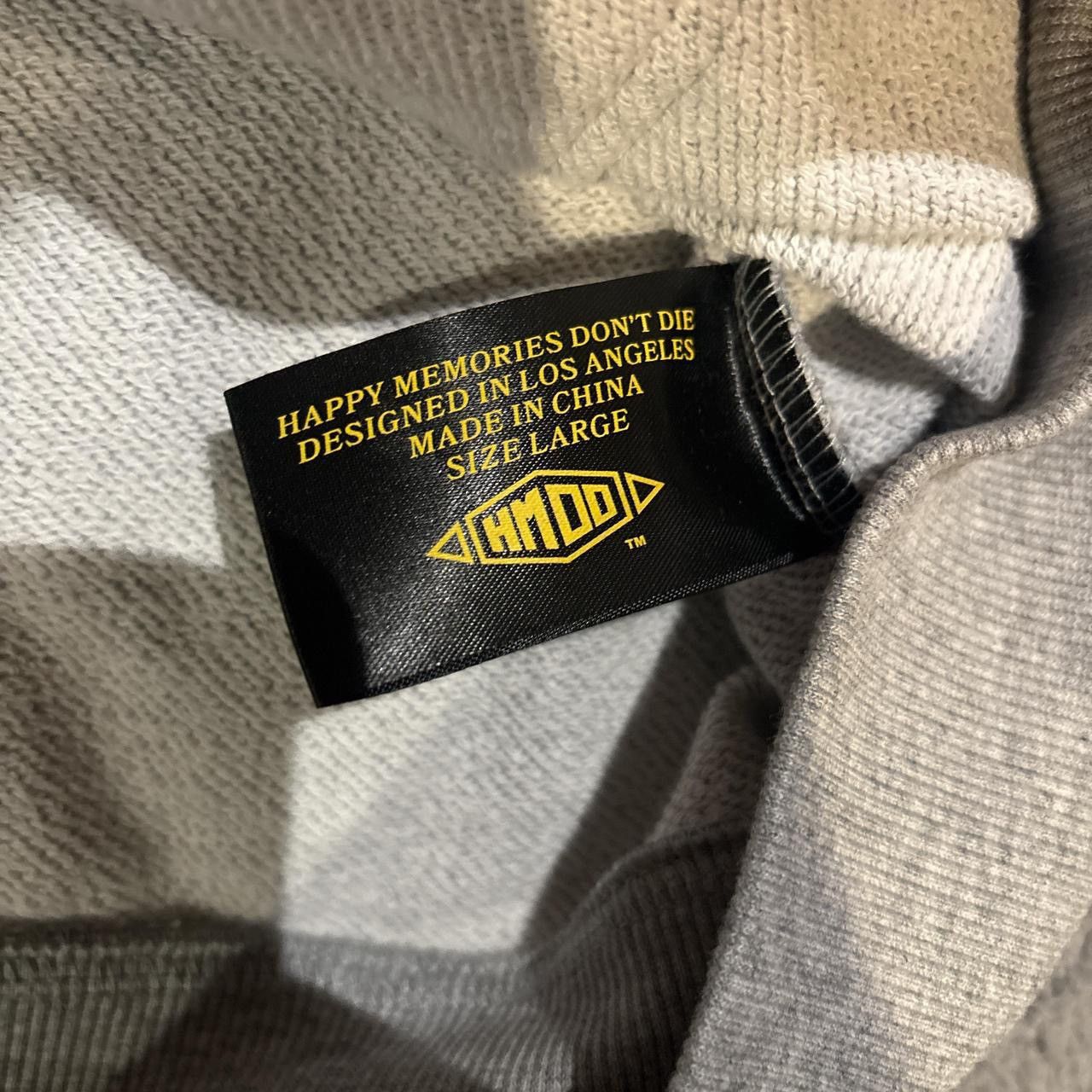 HMDD HMDD Grey zip up hoodie with Jesus Paid It All Size US L / EU 52-54 / 3 - 3 Thumbnail