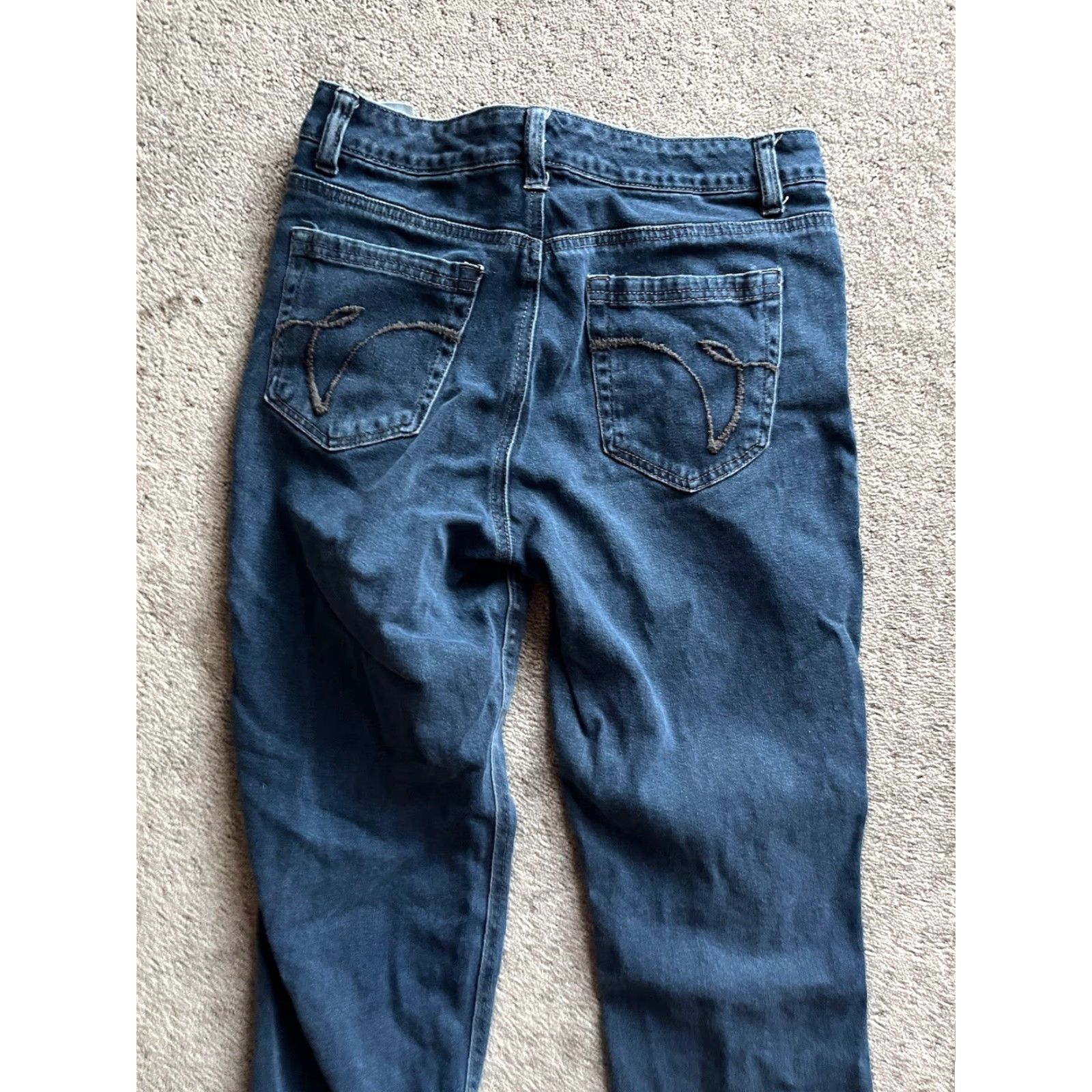 Gloria Vanderbilt VINTAGE Gloria Vanderbilt Amanda Jeans Women 6 Blue Jeans Tapered Distressed Slimming з Size 28" / US 6 / IT 42 - 4 Thumbnail