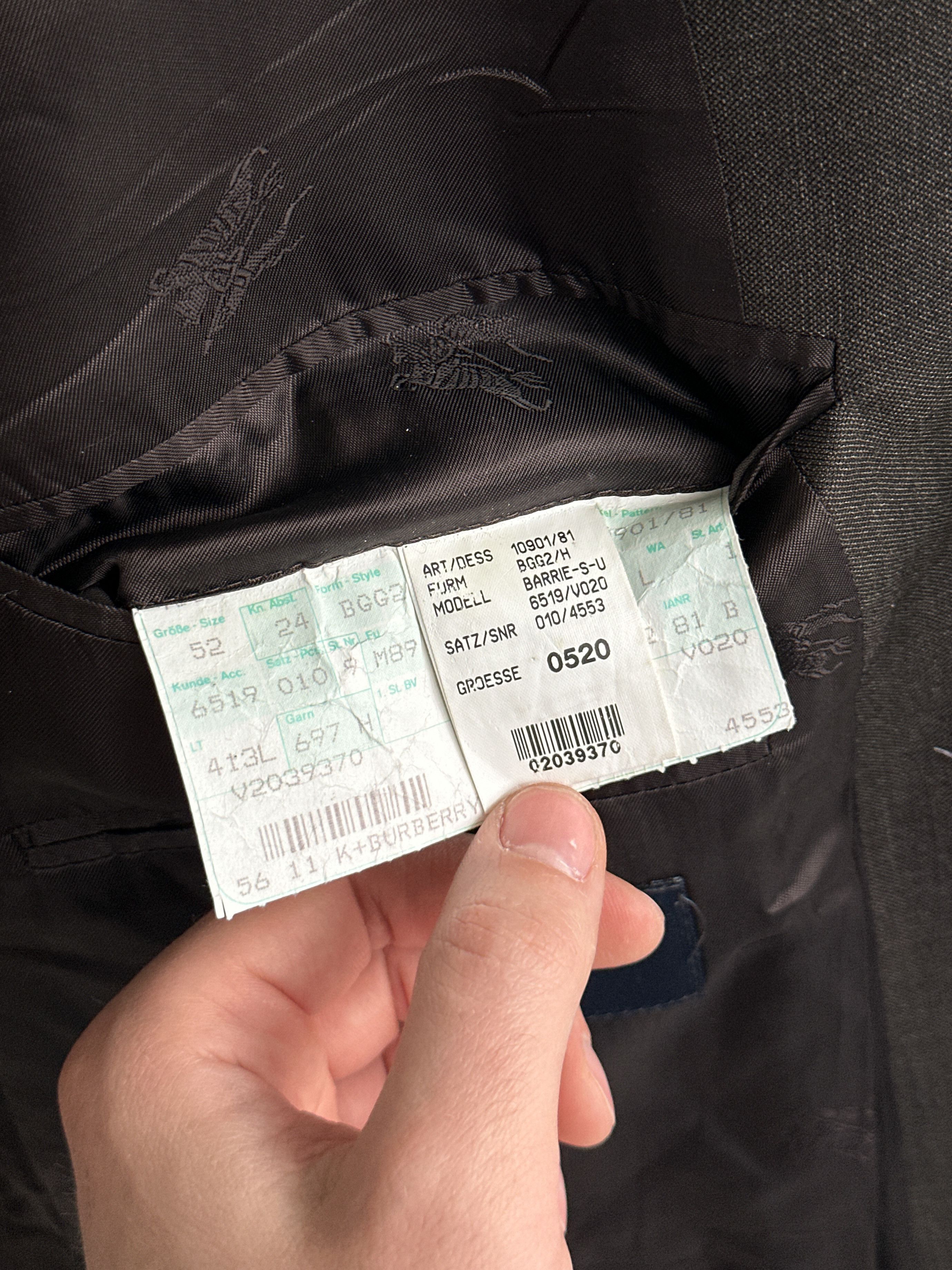 Burberry Burberry Blazer Jacket Size 52R - 9 Thumbnail