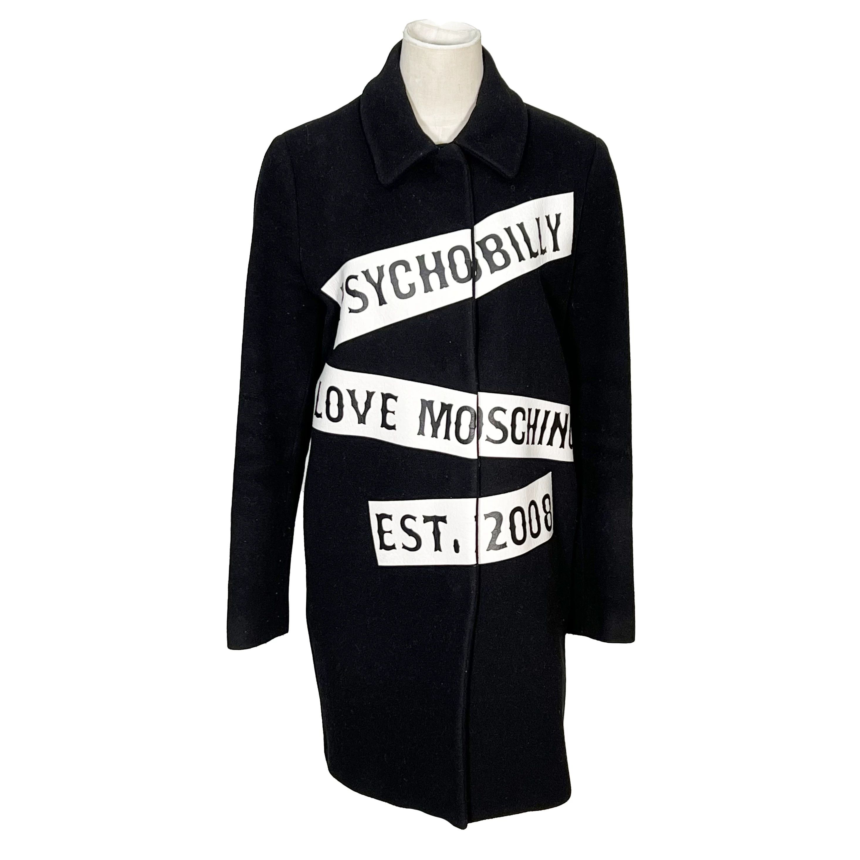 Moschino Moschino Wool Hoodie S Men Size US S / EU 44-46 / 1 - 1 Thumbnail