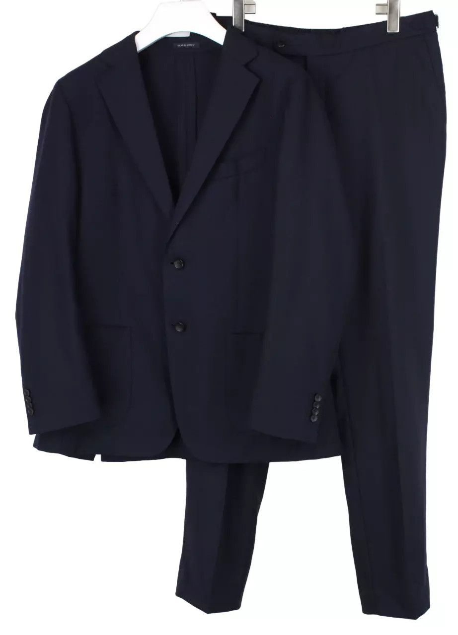 Suitsupply SUITSUPPLY Havana Patch UL Slim Suit Men's UK 46 / UK 44 Size 44R - 1 Thumbnail