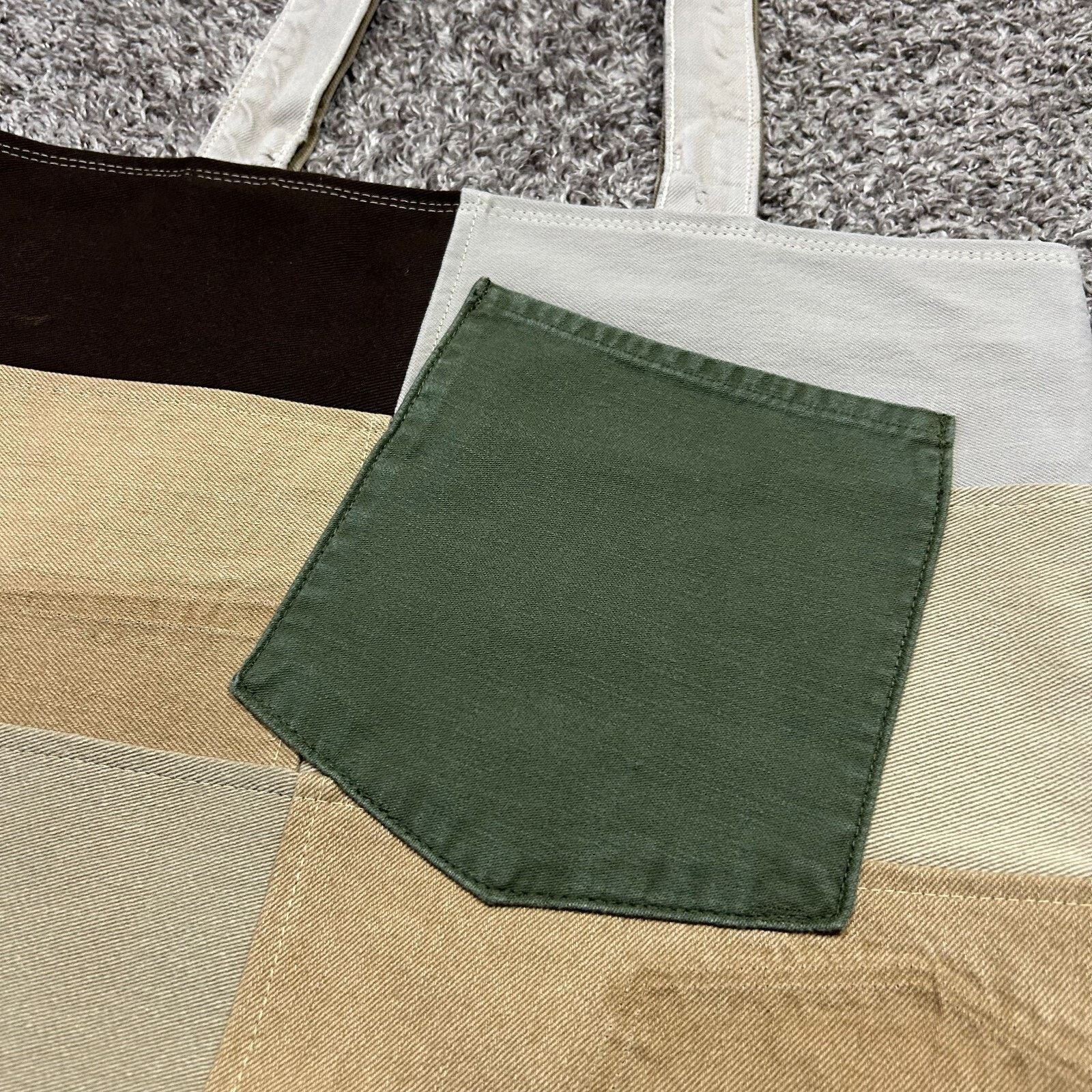 Dickies × Handmade Handmade Bag Patchwork Denim Tote Bag Shoulder Bag Canvas Size ONE SIZE - 4 Thumbnail