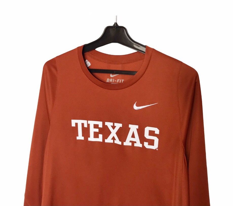 Nike Texas Longhorns Nike Elite Jerseys Longsleeve Dri-Fit Size US M / EU 48-50 / 2 - 2 Thumbnail