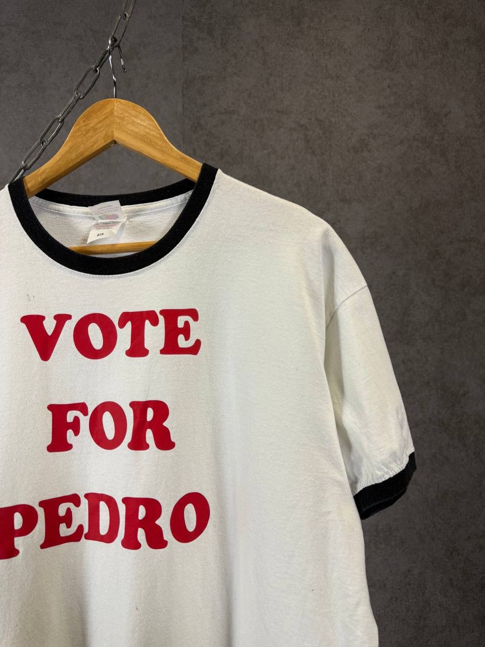 Vintage Vote for Pedro Napoleon Dynamite movie tee Size US XL / EU 56 / 4 - 2 Thumbnail