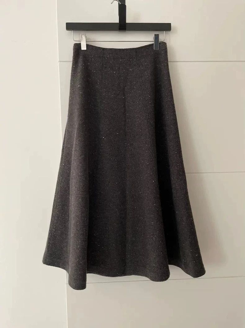 Loro Piana LORO PIANA Woman's cashmere skirt XS size Size 28" / US 6 / IT 42 - 3 Thumbnail