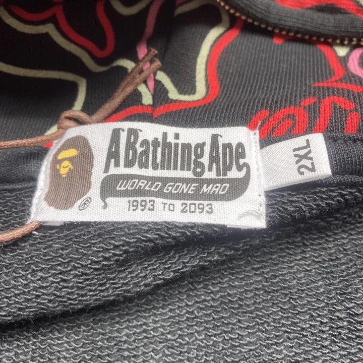Bape BAPE Red Camo Zip-Up Jacket Unisex Size US XXL / EU 58 / 5 - 6 Thumbnail