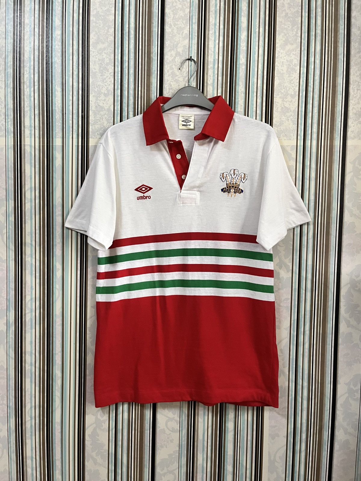 Other 90s ich dien rugby #H1 Size US L / EU 52-54 / 3 - 2 Thumbnail