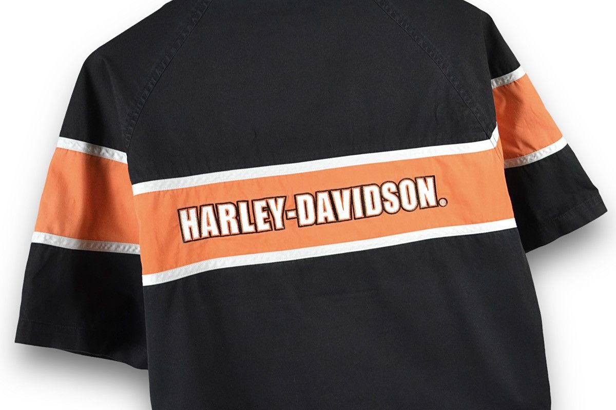 Harley Davidson Vintage Harley Davidson Mechanic Y2K Racing Shirt Size US M / EU 48-50 / 2 - 10 Thumbnail