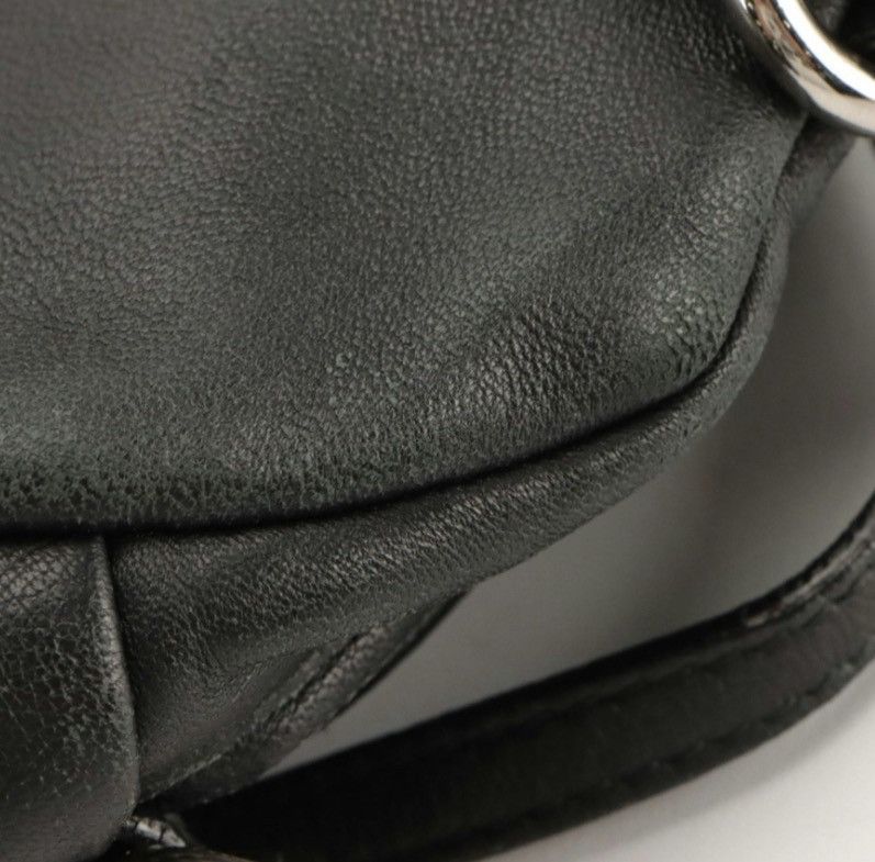 Salvatore Ferragamo Salvatore Ferragamo Black Lambskin 2-Way Bag Gancini Logo Size ONE SIZE - 8 Thumbnail
