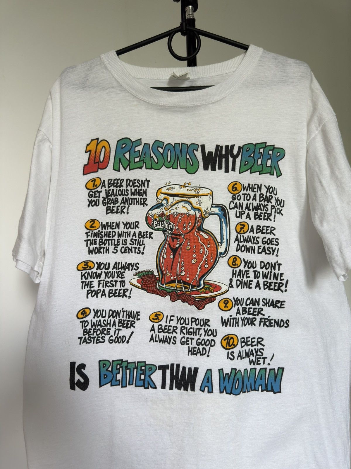 Vintage Vintage 10 Reasons Why Beer Naked Boobs T Shirt | Grailed