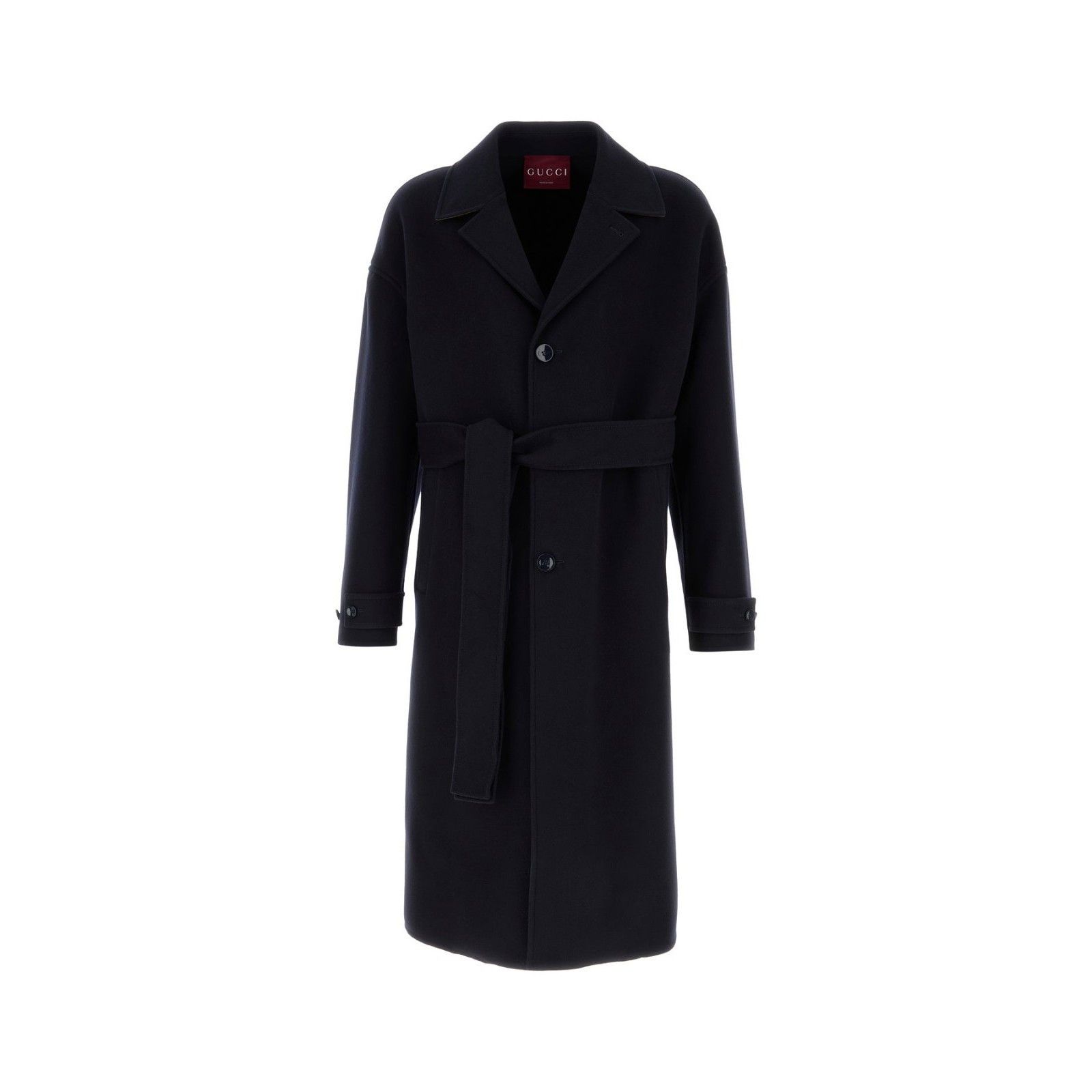 Gucci GUCCI Midnight Blue Wool Blend Coat New And Authentic (Men's Size US M / EU 48-50 / 2 - 1 Thumbnail