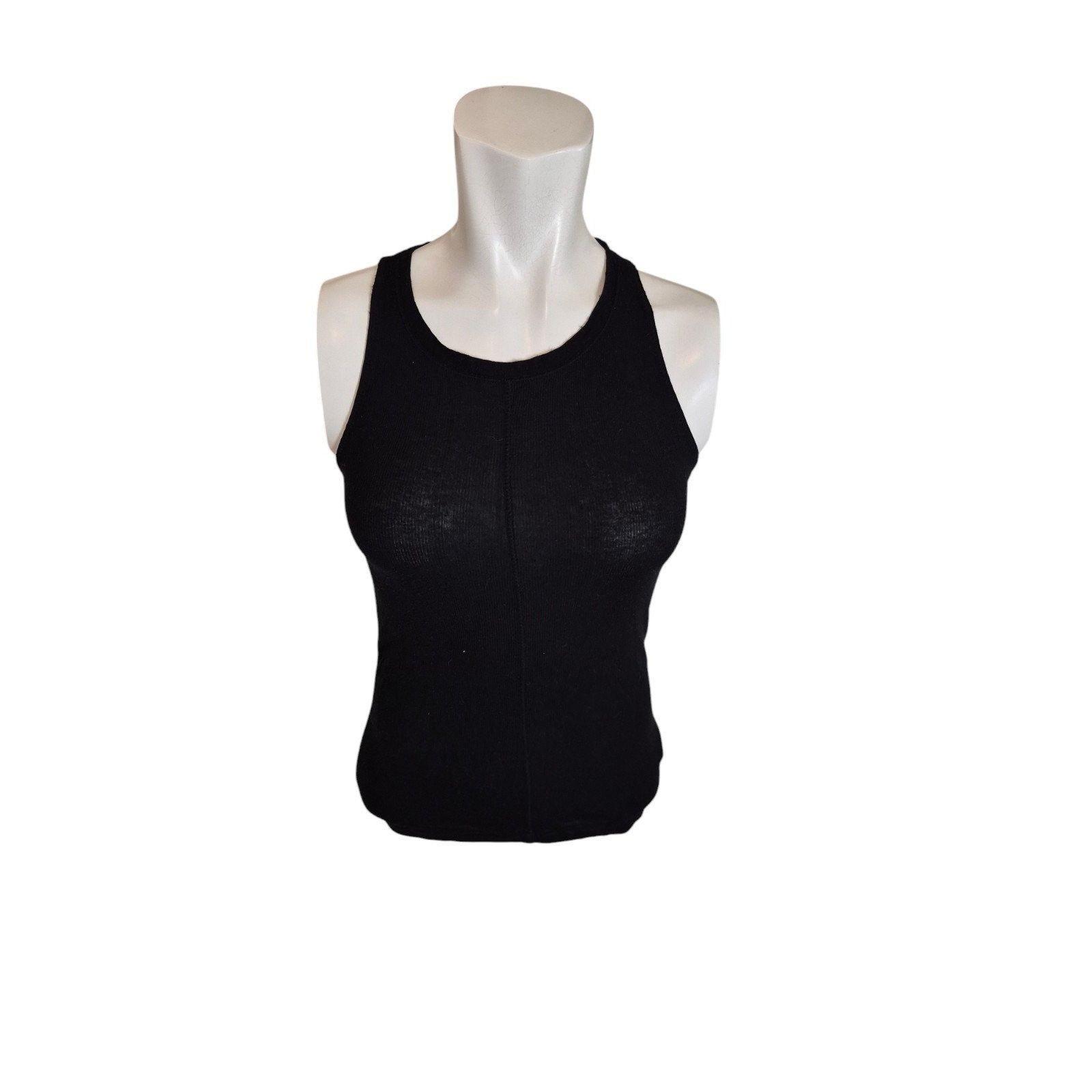 ATM Anthony Thomas Melillo ATM Boy Rib Knit Semi-Sheer Boy Tanks Modal Tissue Weight Bl Size S / US 4 / IT 40 - 8 Thumbnail