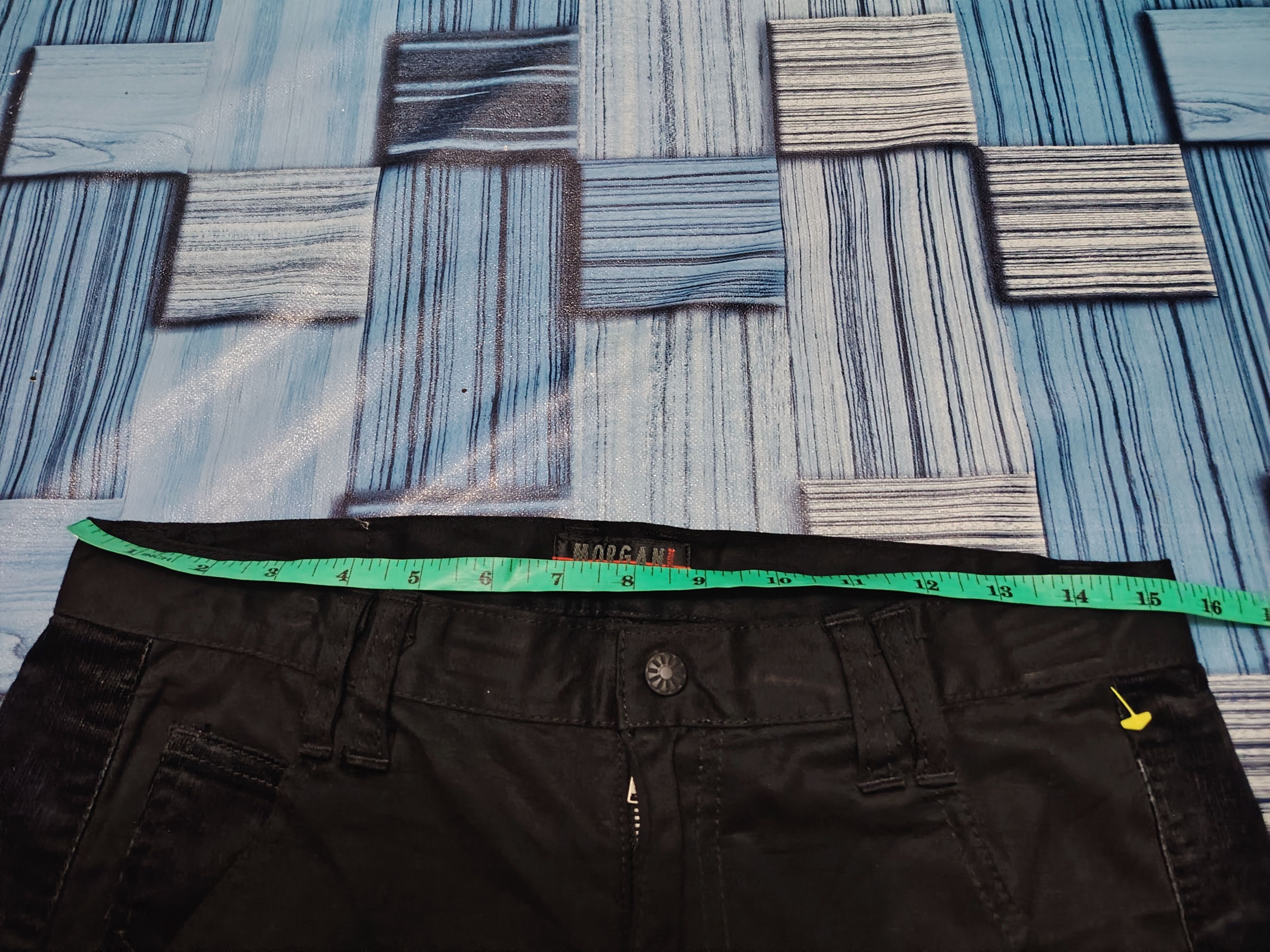 Morgan Homme Japanese Morgan Homme Lining Corduroy Black Pants Size US 31 - 17 Thumbnail