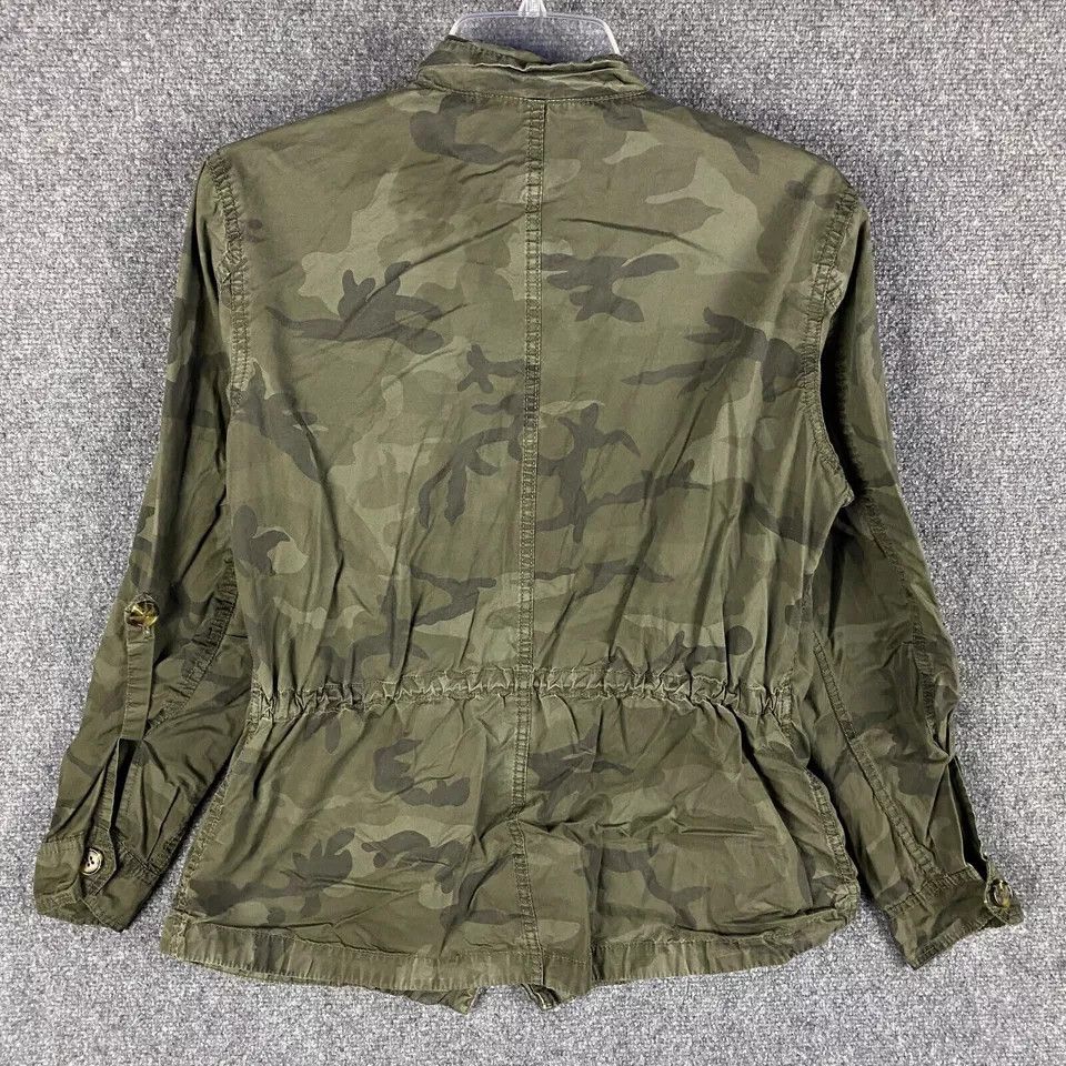 Buffalo David Bitton Buffalo David Bitton Military Jacket Women's Medium Camo Size M / US 6-8 / IT 42-44 - 7 Thumbnail
