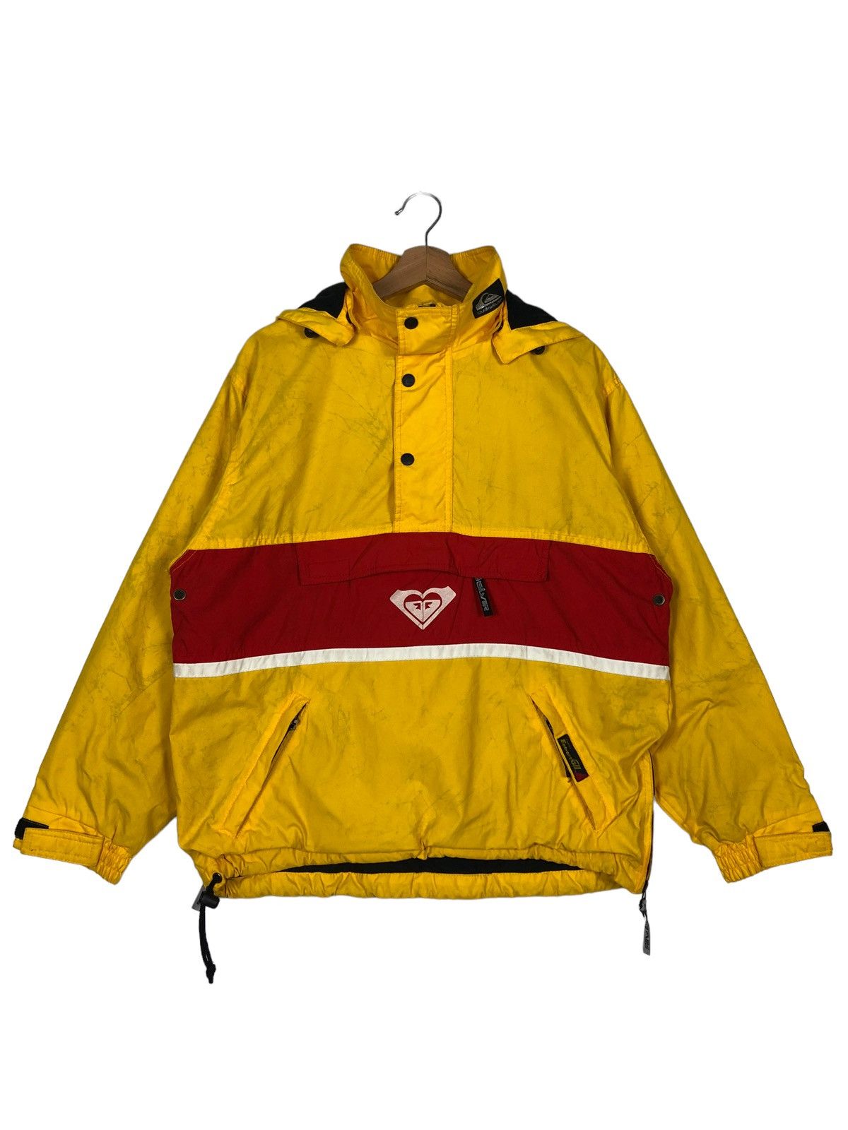 Quiksilver 🔥VINTAGE ANORAK JACKET PULL OVER QUICKSILVER BOARDING Size US M / EU 48-50 / 2 - 2 Thumbnail