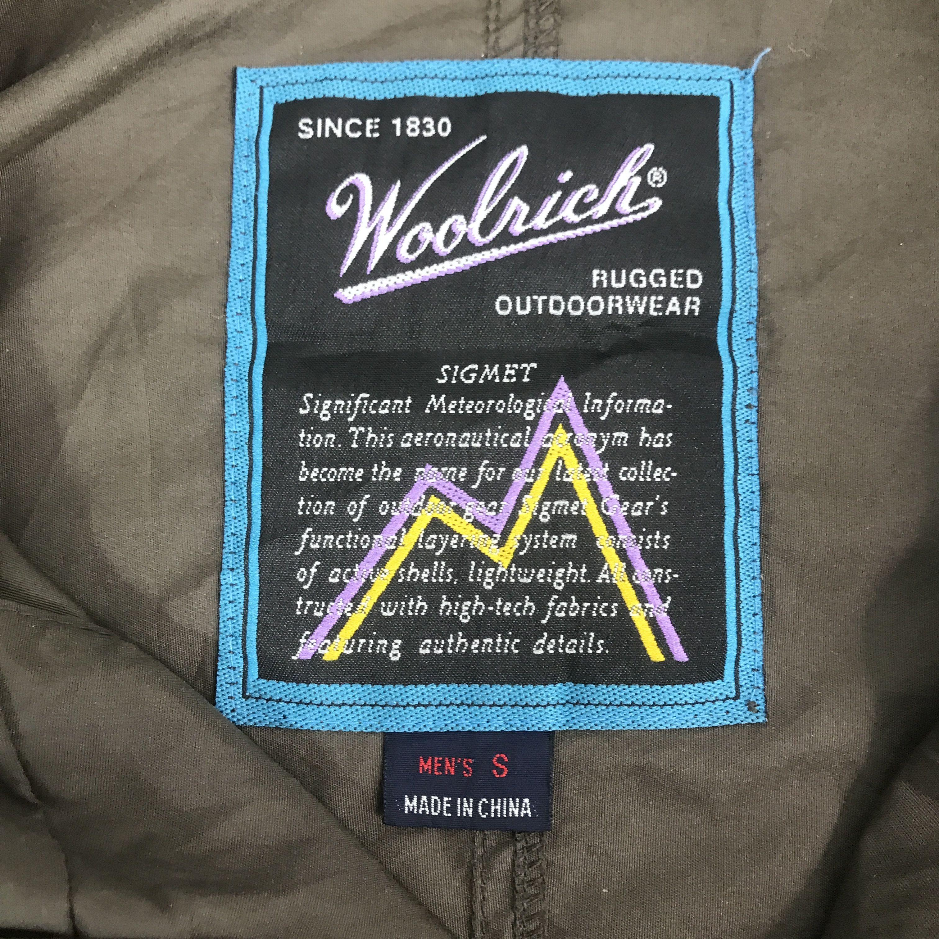 Woolrich Woolen Mills Rare woolrich Windbreaker Anorak jacket Size US S / EU 44-46 / 1 - 9 Thumbnail