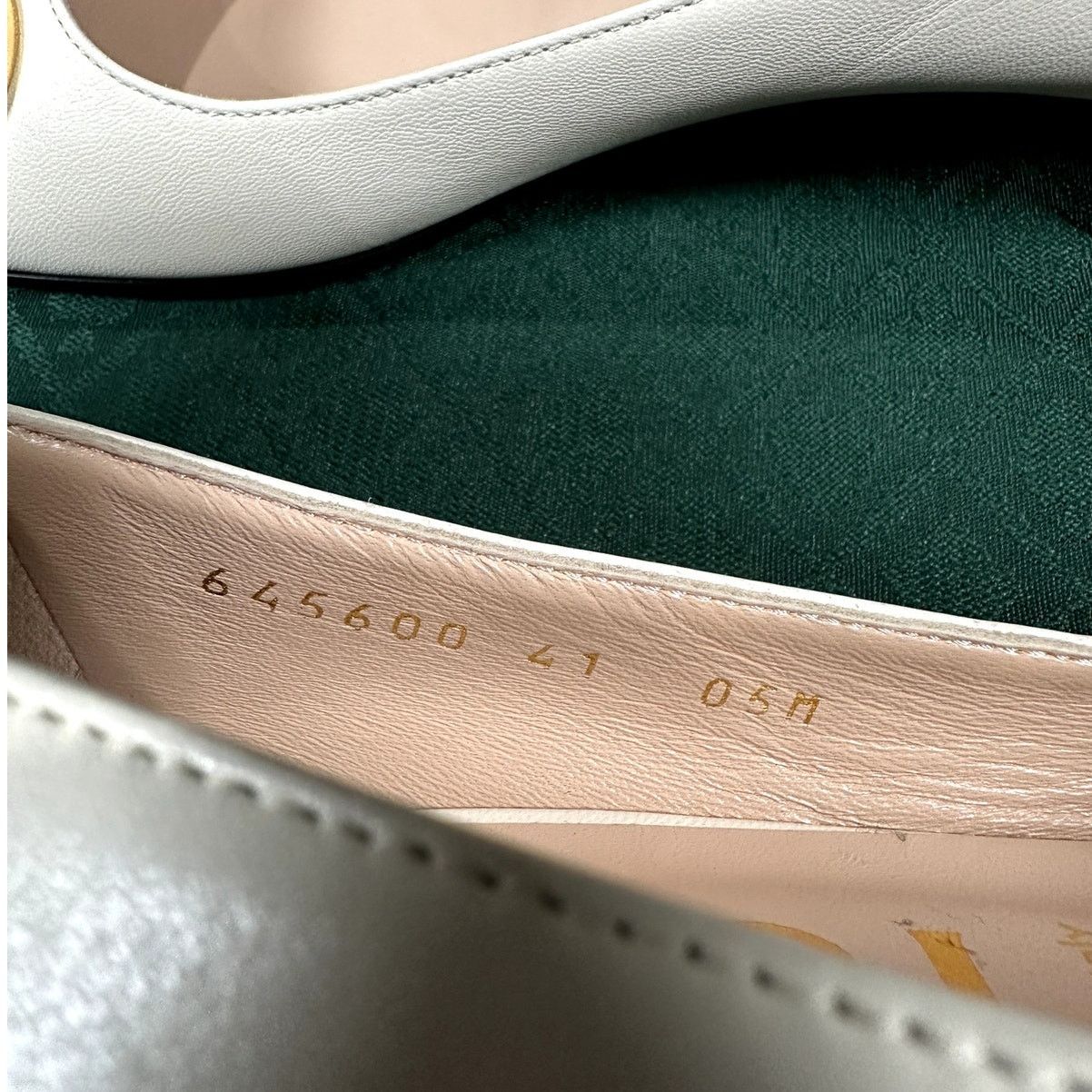 Gucci Gucci Horsebit Ballet Flats Mystic White Gold NIB Size 41 Size US 11 / IT 41 - 2 Thumbnail