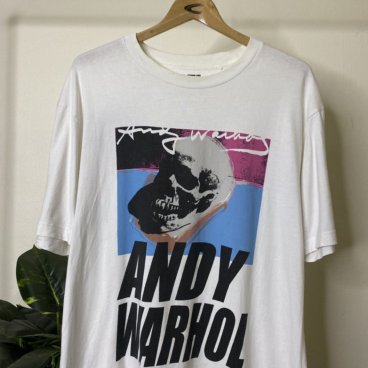 Andy Warhol × Uniqlo Andy Warhol Everybody Must Have A Fantasy Skulls Artwork Tee Size US L / EU 52-54 / 3 - 2 Thumbnail