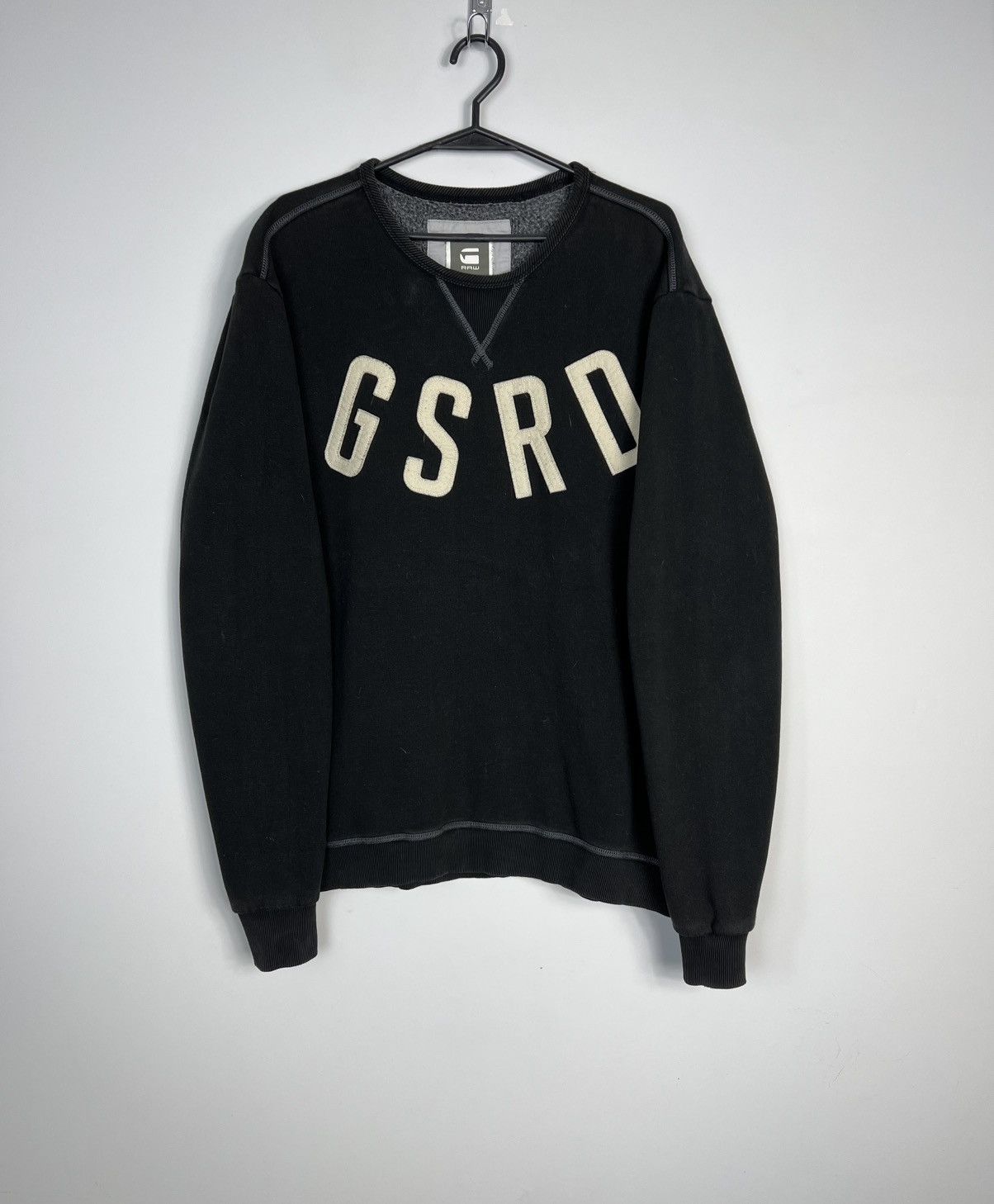 G-Star Sweatshirt G-Star RAW Big Logo Black Size US XXL / EU 58 / 5 - 1 Thumbnail