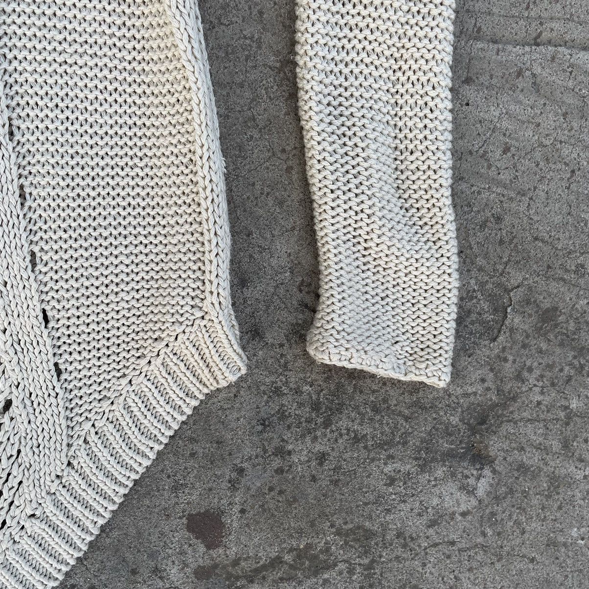 Japanese Brand Vintage Avant Garde knitted Sweater Y2K 90s USA Longsleeve Size M / US 6-8 / IT 42-44 - 13 Thumbnail