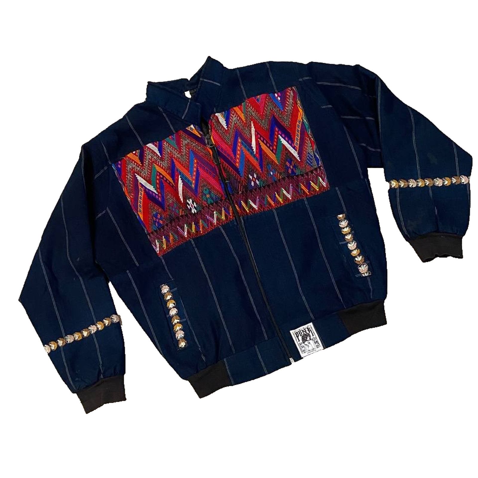 Other Punk Embroidery Masterpiece Amor Roquero Rockers Jacket sz M Size US M / EU 48-50 / 2 - 2 Thumbnail