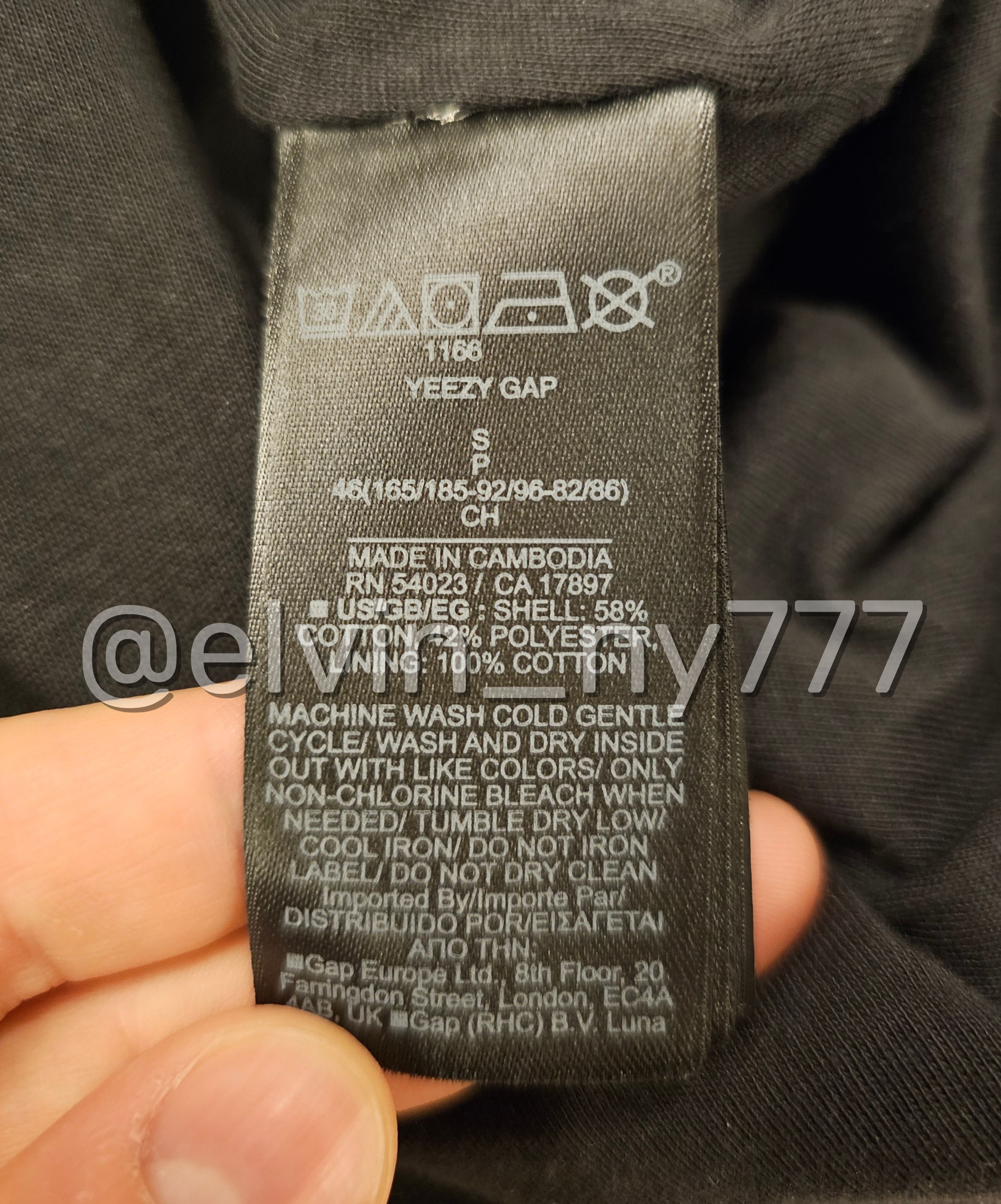 Balenciaga × Gap × Kanye West Yeezy Gap Engineered by Balenciaga Logo Hoodie Size US S / EU 44-46 / 1 - 3 Thumbnail