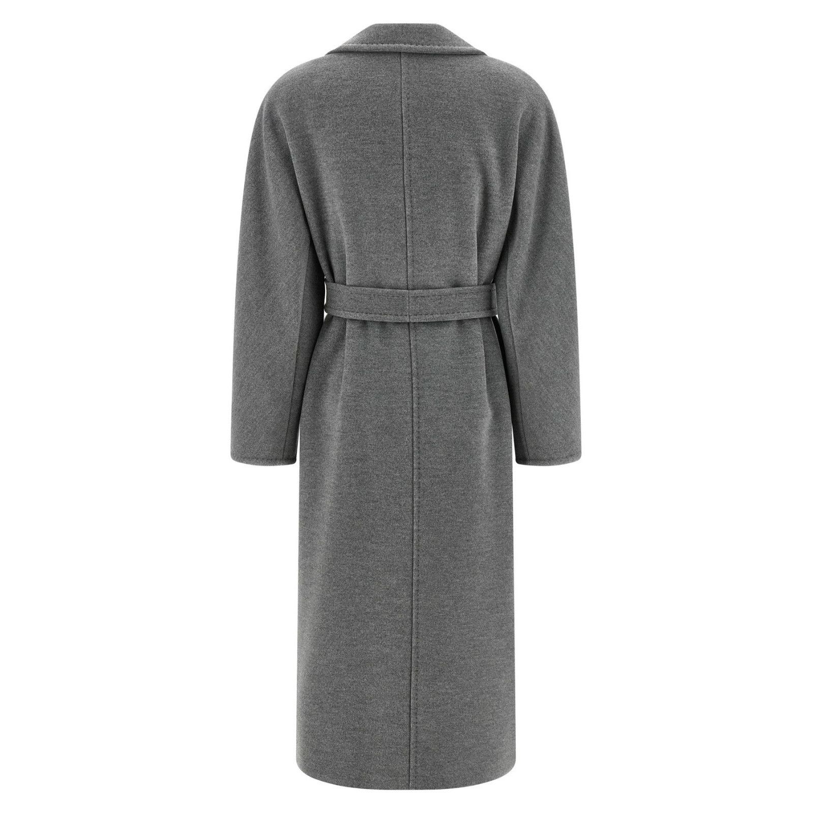 Max Mara MAX MARA Madame-101801 Icon Gray Wool Coat New & Authentic ( Size L / US 10 / IT 46 - 2 Thumbnail