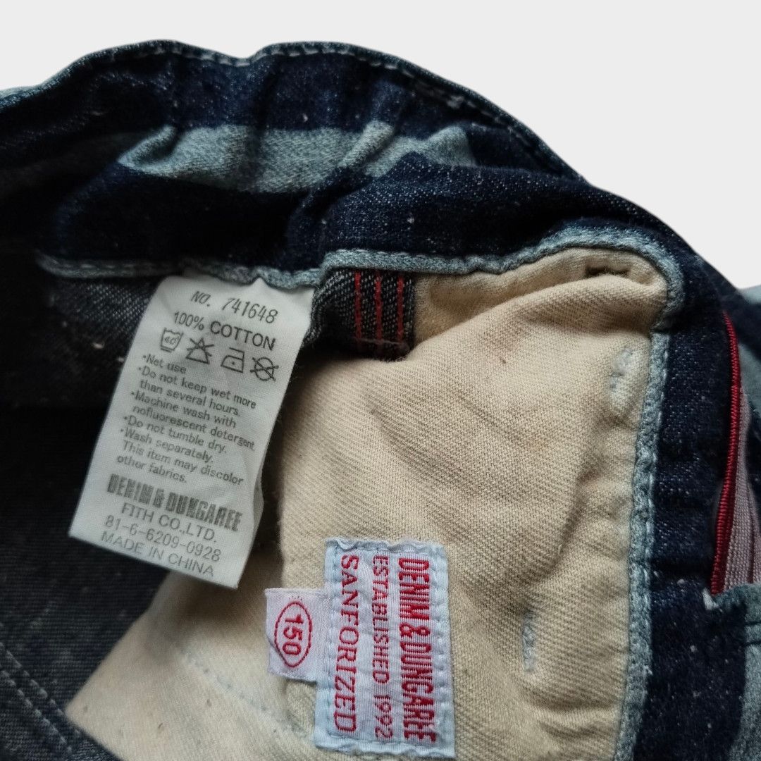 Sugar Cane Denim & Dungaree striped Carpenter pant Size US 29 - 5 Thumbnail