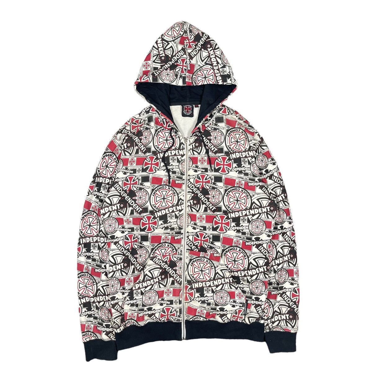 Independent Truck Skate Vintage Y2K Full Print Hoodie