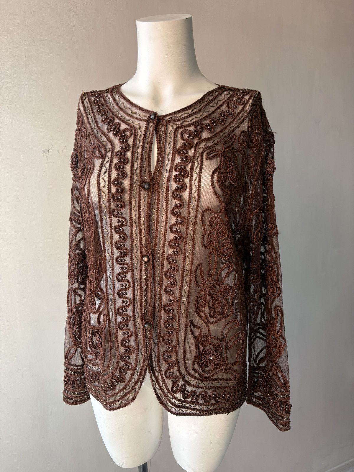 Vintage Vintage blouse Size L / US 10 / IT 46 - 13 Thumbnail