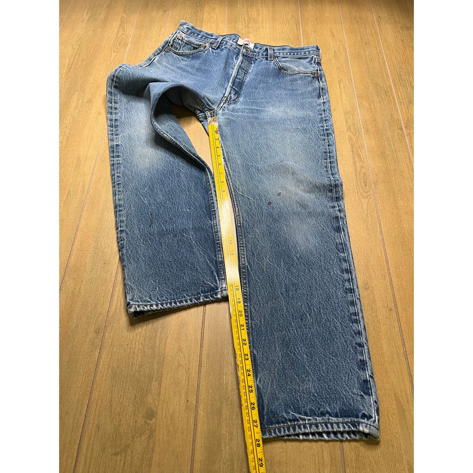 Levi's Levi’s 501 Jeans Men Straight Leg Denim Actual Size 34x28 Size US 36 / EU 52 - 10 Thumbnail