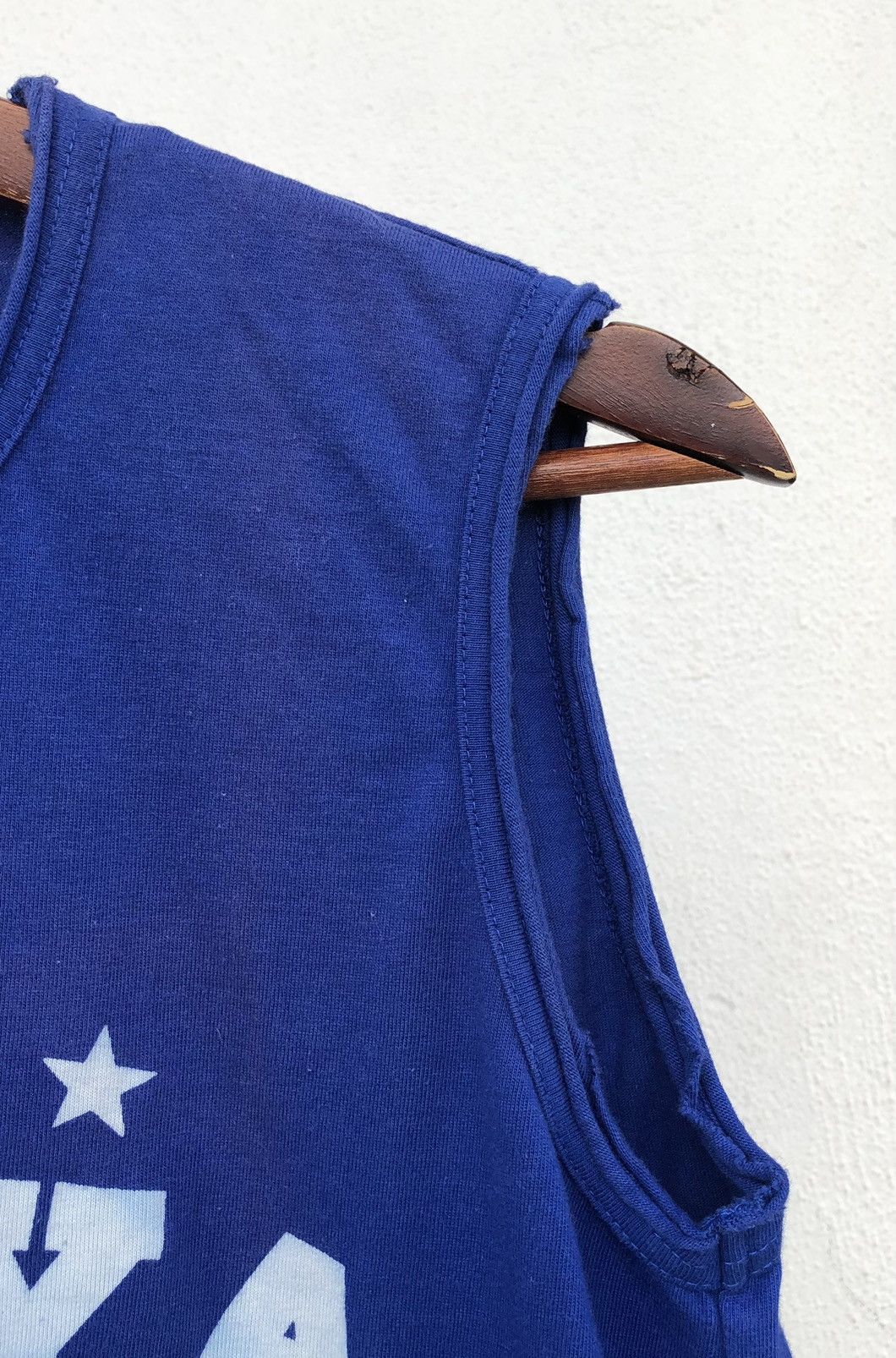 Comme des Garcons Rare Tricot CDG “KENYA” Comme des Garçons Blue Vest Size US XS / EU 42 / 0 - 4 Thumbnail