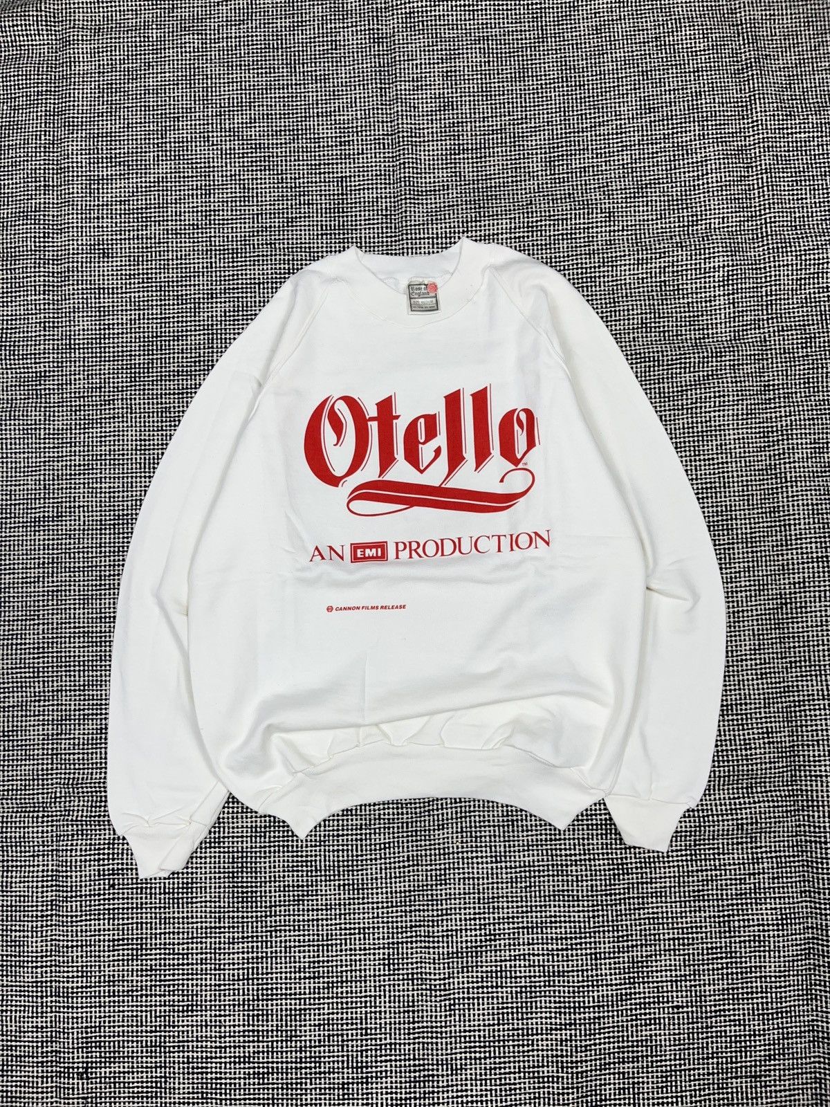 Vintage ➕ rare 80s Otello movie promo sweatshirt Shakespeare opera Size US M / EU 48-50 / 2 - 1 Thumbnail