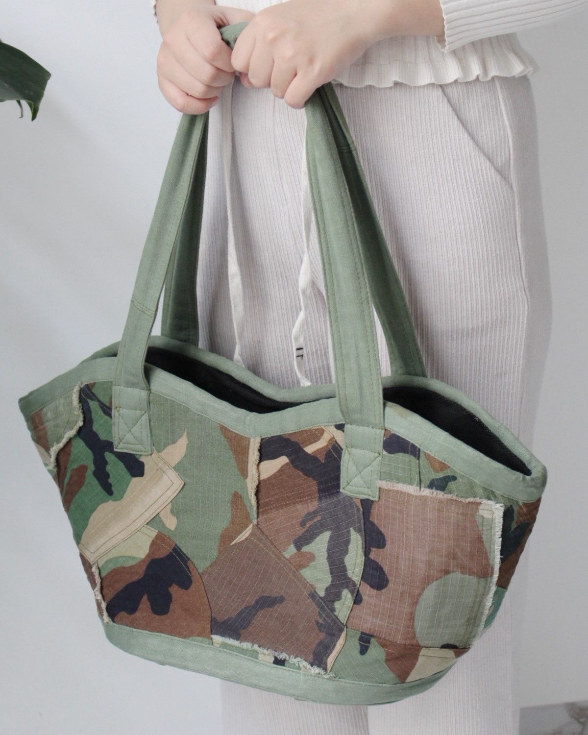 Hysteric Glamour 2000S RAGSTAR CAMO PATCHWORK SHOULDER BAG Size ONE SIZE - 7 Thumbnail