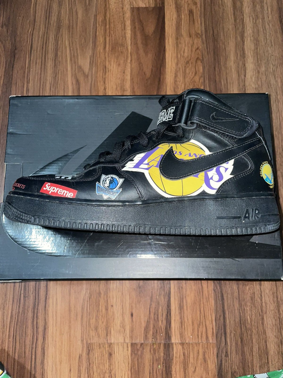 NBA × Supreme Supreme x NBA Air Force Size US 9 / EU 42 - 4 Thumbnail
