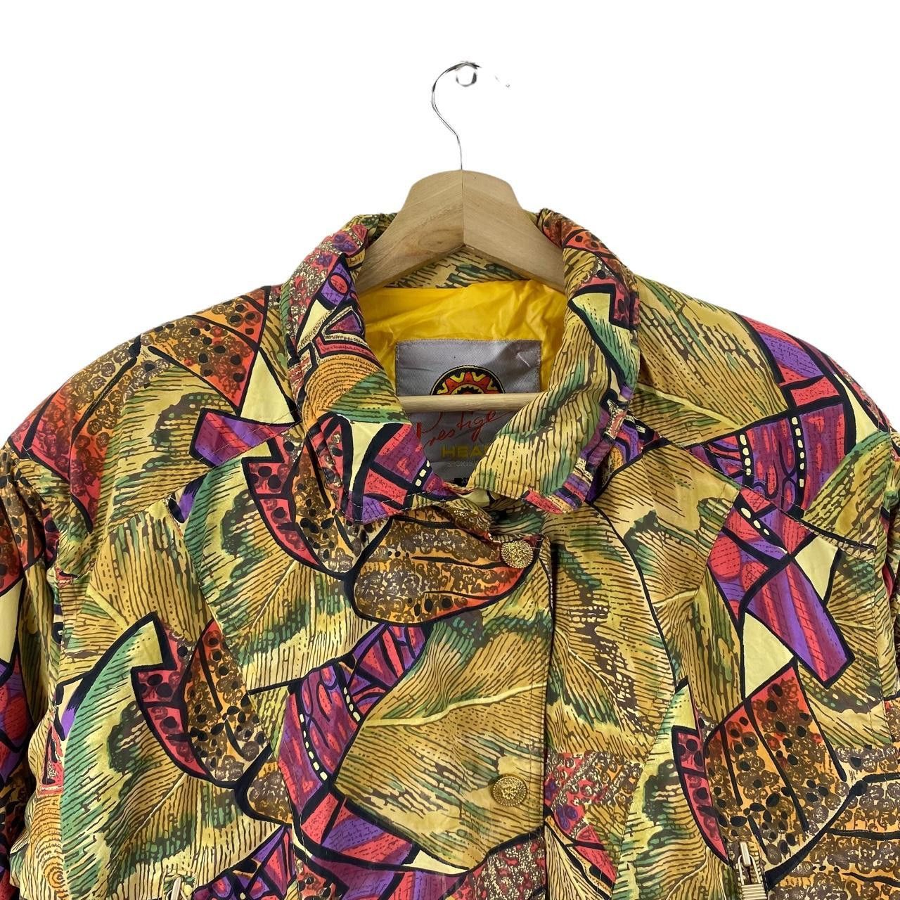 Vintage Vtg 80’ PRESTIGE HEAD SPORTSWEAR Art Jacket Parka All Over Size L / US 10 / IT 46 - 3 Thumbnail