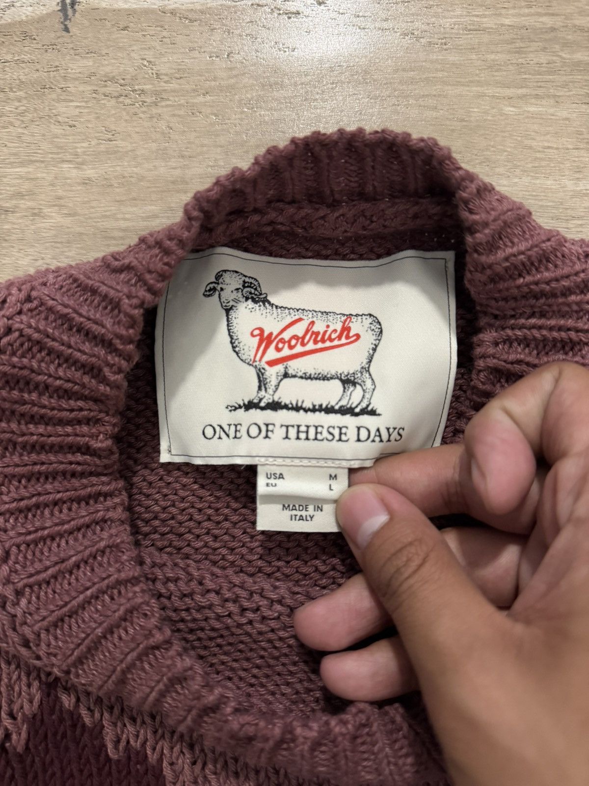 One of These Days × Woolrich Woolen Mills One of These Days X Woolrich knit sweater Size US M / EU 48-50 / 2 - 2 Thumbnail