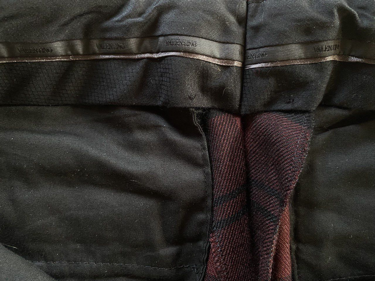 Valentino Valentino Flannel Checkered Trousers Size 46S - 5 Thumbnail