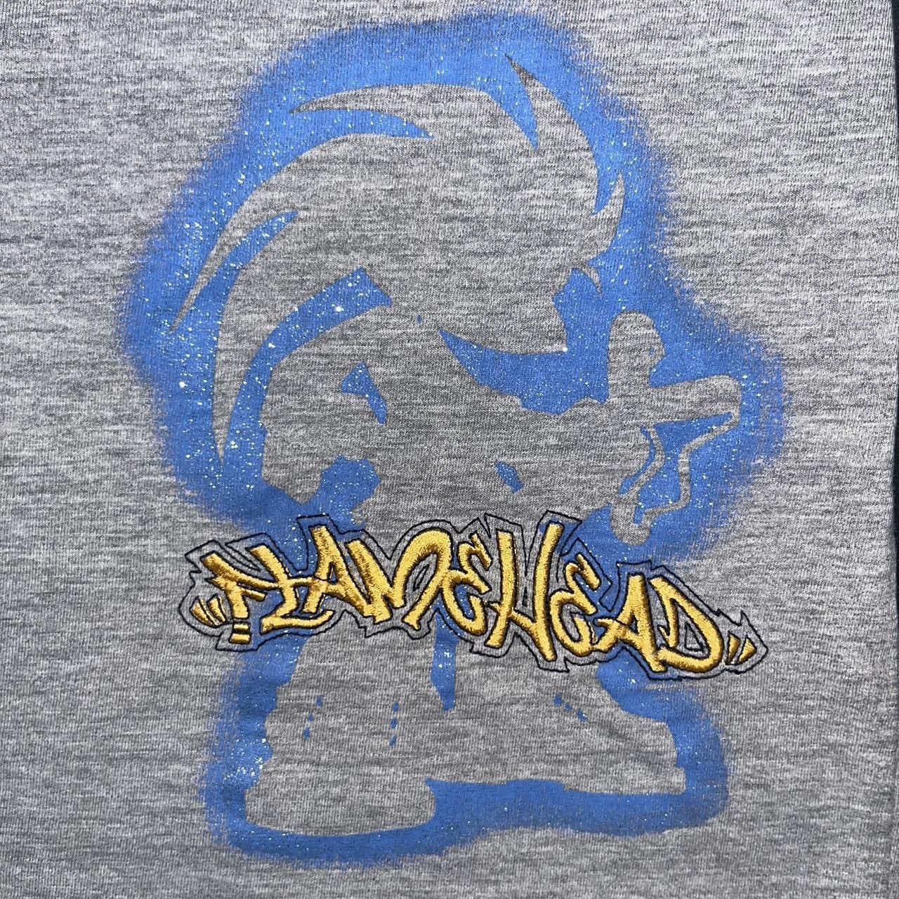 JNCO × Vintage Vintage 90s Y2K Flamehead Cartoon Punk Skate Longsleeve Tee Size US M / EU 48-50 / 2 - 7 Thumbnail