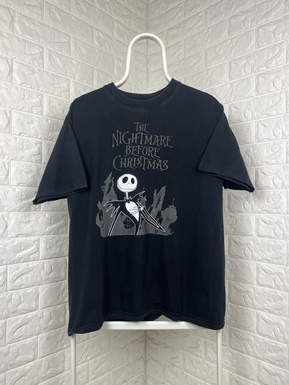Disney × Vintage Vintage The Nightmare Before Christmas 90s Big Logo T-shirts Size US L / EU 52-54 / 3 - 1 Thumbnail