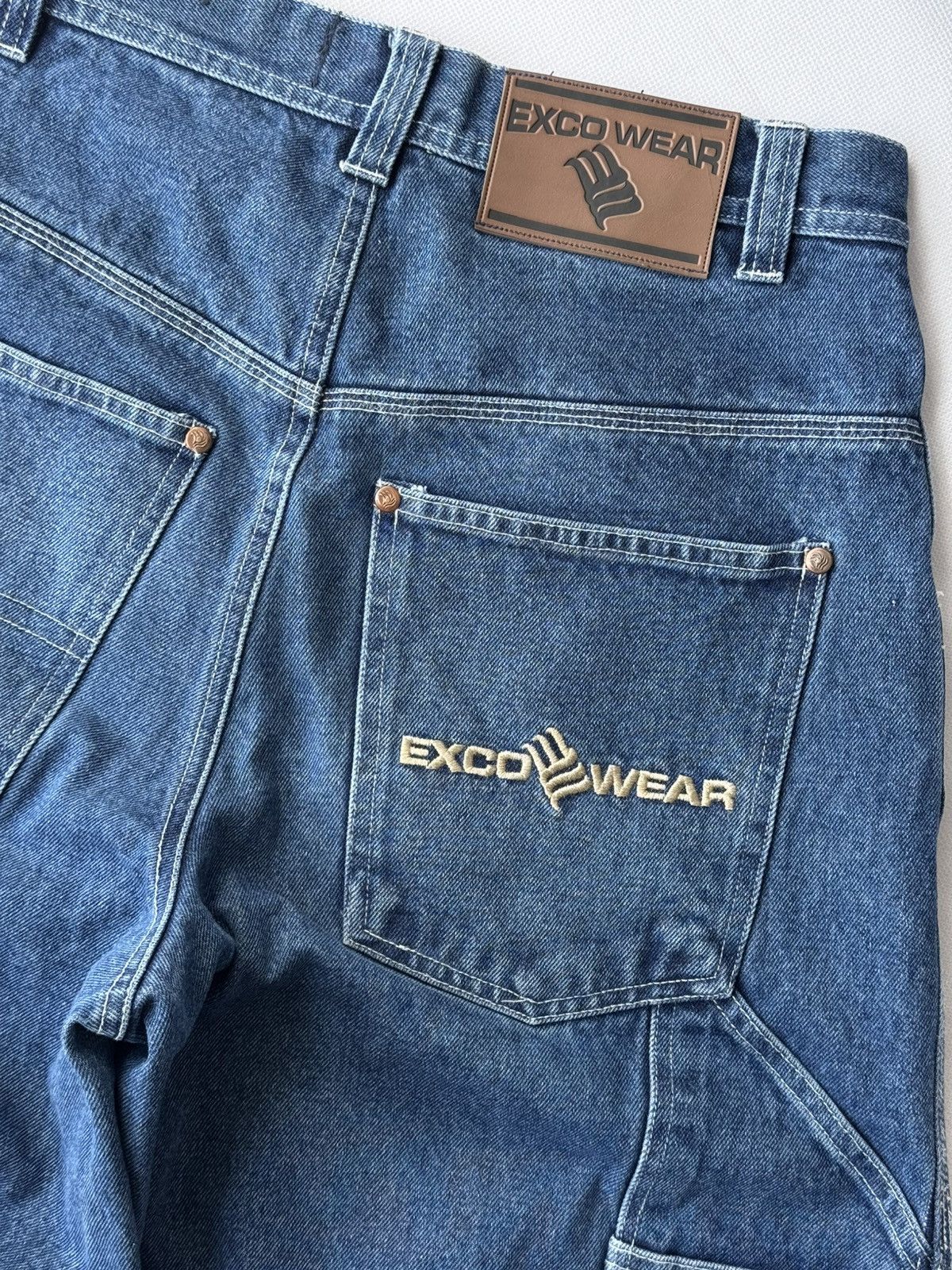 JNCO Crazy vintage 90’s Exco Wear jeans baggy jnco baggy jorts Size US 28 / EU 44 - 10 Thumbnail