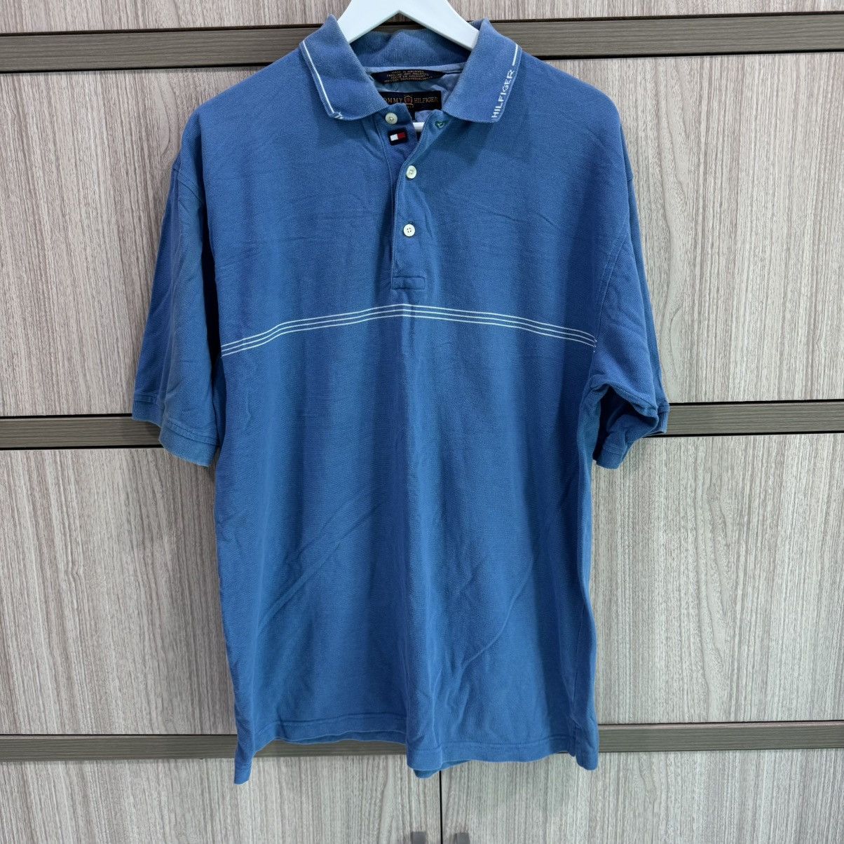 Tommy Hilfiger Vintage Tommy Hilfiger Golf Polo Tee Size US M / EU 48-50 / 2 - 1 Thumbnail