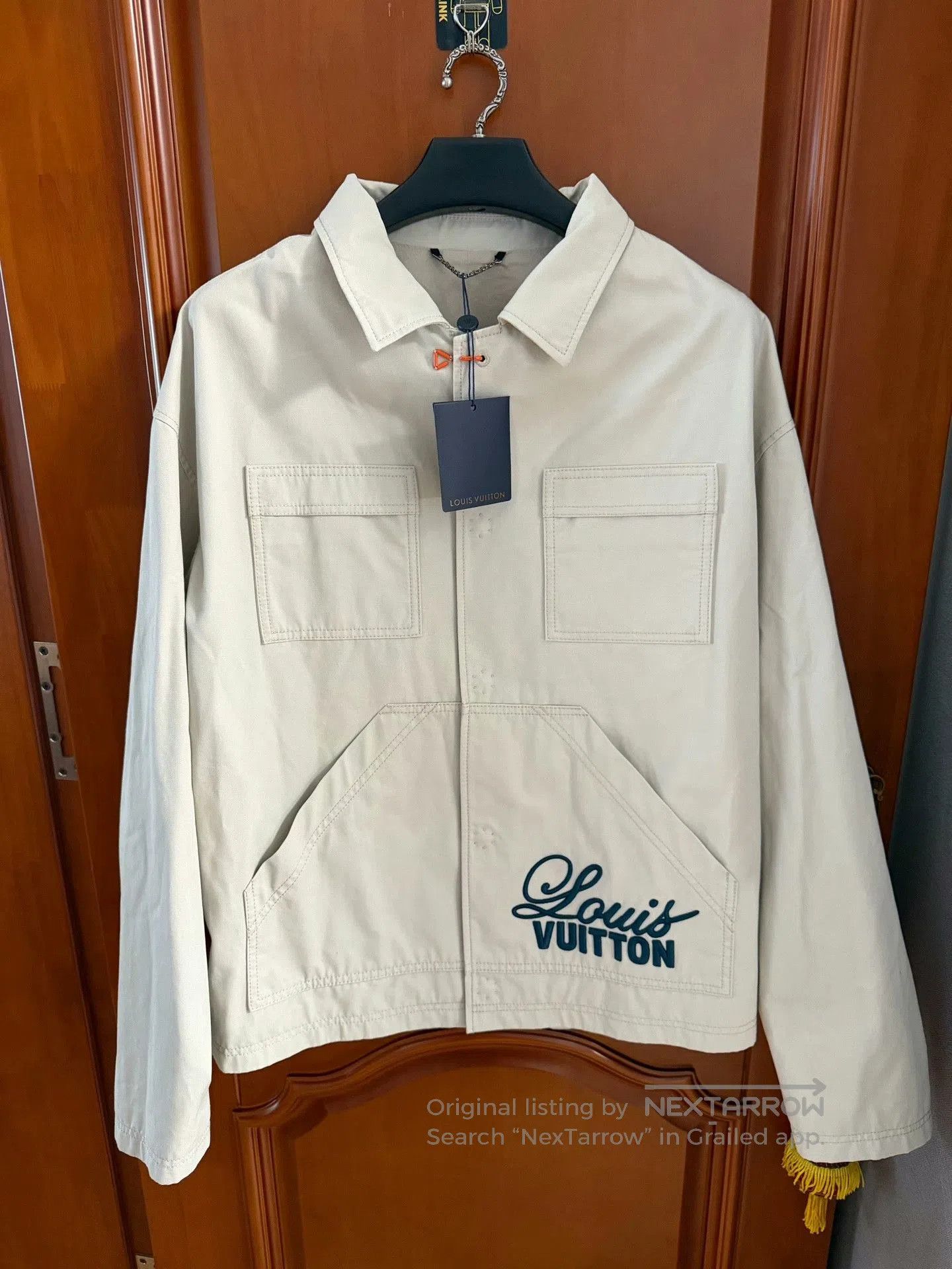 Louis Vuitton beige utility jacket by louis vuitton. Size US XXL / EU 58 / 5 - 1 Thumbnail