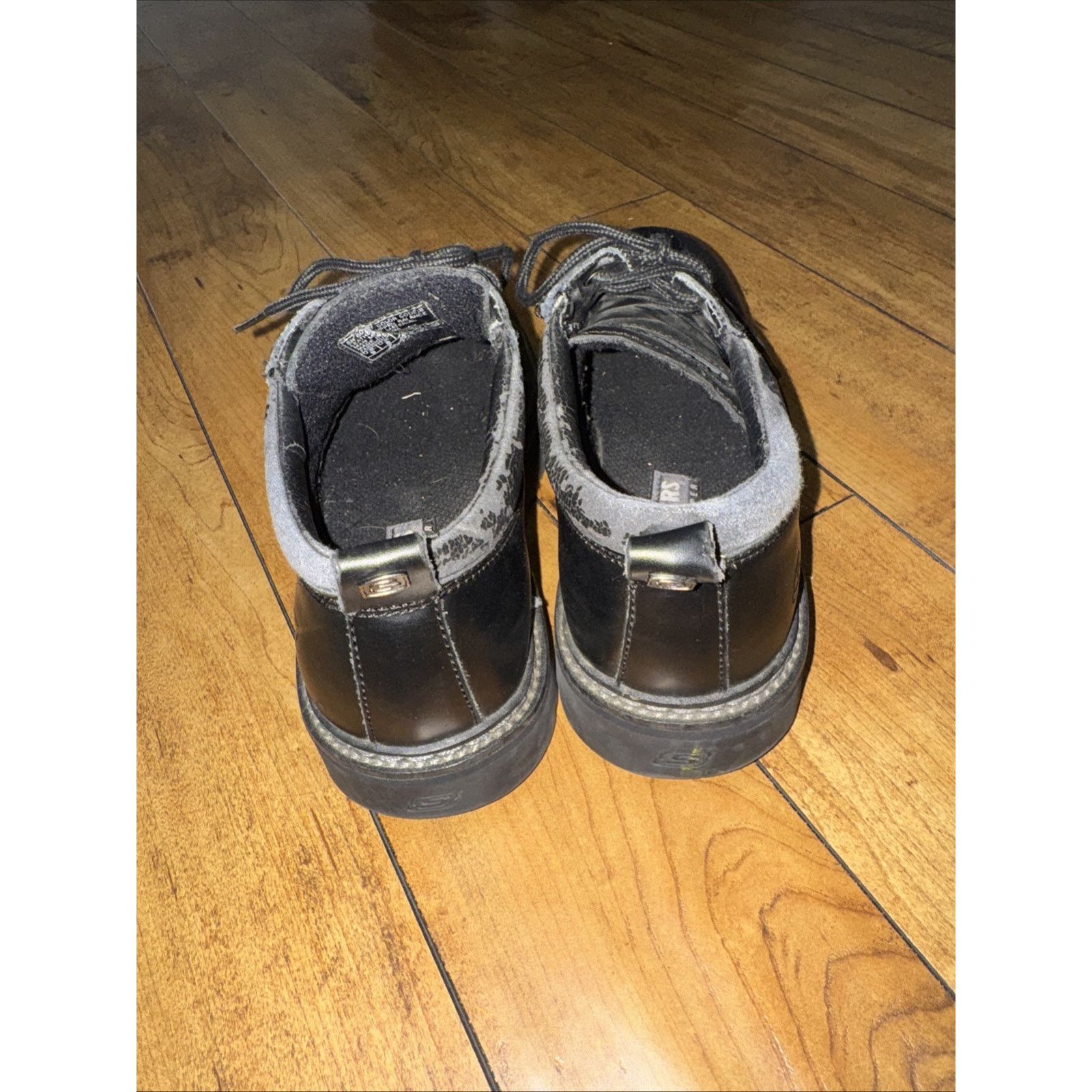 Dr. Martens × SKECHERS × Vintage Skechers Leather composite Toe Work Shoes Non-slip Men's 9 Size US 9 / EU 42 - 3 Thumbnail
