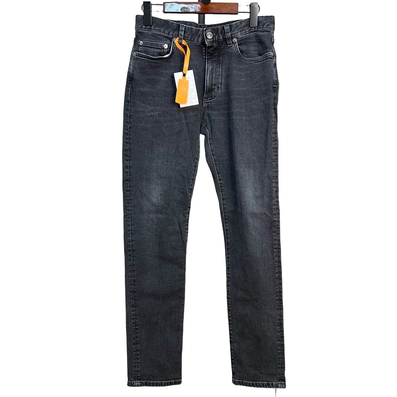 Z Zegna Zegna Black Washed Denim Jeans Size 30 Size US 30 / EU 46 - 1 Thumbnail